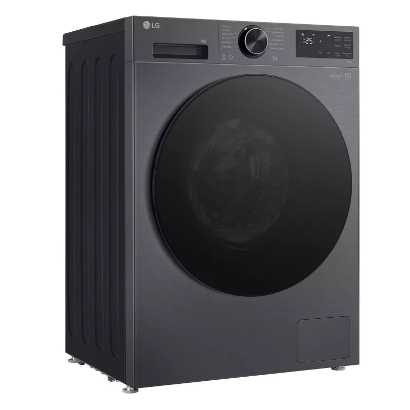 LG F2X50S9TBB veļas mazgājamā mašīna ar priekšējo ielādi 9 kg 1170 RPM melna