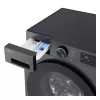 LG F4X5011TBB, A, priekšējā ielāde, mazgāšanas ietilpība 11 kg, dziļums 56,5 cm, 1400 RPM, melna veļas mašīna ar priekšējo ielādi 1351 RPM