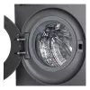 LG F4X5011TBB, A, priekšējā ielāde, mazgāšanas ietilpība 11 kg, dziļums 56,5 cm, 1400 RPM, melna veļas mašīna ar priekšējo ielādi 1351 RPM