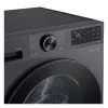LG F4X5011TBB, A, priekšējā ielāde, mazgāšanas ietilpība 11 kg, dziļums 56,5 cm, 1400 RPM, melna veļas mašīna ar priekšējo ielādi 1351 RPM