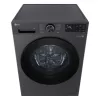 LG F4X5011TBB, A, priekšējā ielāde, mazgāšanas ietilpība 11 kg, dziļums 56,5 cm, 1400 RPM, melna veļas mašīna ar priekšējo ielādi 1351 RPM