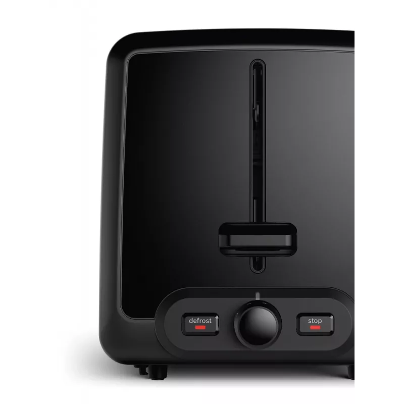 Bosch TAT4P420 tosteris 2 šķēlēm 970 W Melns, Nerūsējošais tērauds