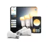 Philips Hue WA 810 A60 3P EU | E27 | 6 W | Silti līdz vēsi balta gaisma | Bluetooth, Zigbee