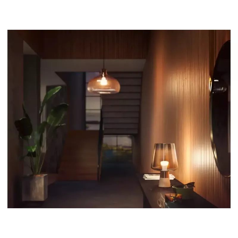Philips Hue W 810 A60 2P EU | E27 | 7 W | Silta balta līdz vēsi balta gaisma | Bluetooth, Zigbee