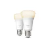 Philips Hue W 810 A60 2P EU | E27 | 7 W | Silta balta līdz vēsi balta gaisma | Bluetooth, Zigbee