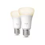 Philips Hue W 810 A60 2P EU | E27 | 7 W | Silta balta līdz vēsi balta gaisma | Bluetooth, Zigbee