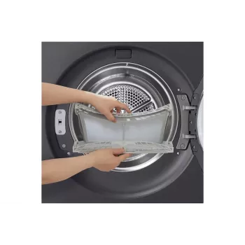 LG RHX5009TBB veļas žāvētājs Brīvstāvošs Ar priekšējo ielādi 9 kg Grafīta