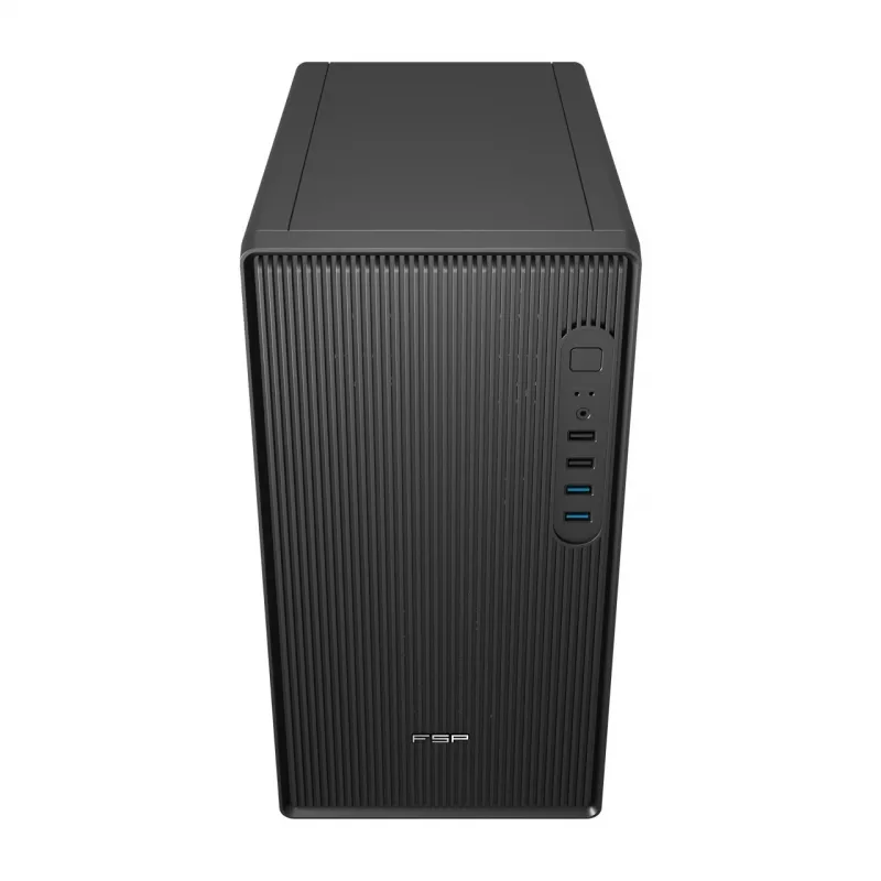 FSP S120-B Case Mini Tower mITX, mATX Melns, Small Form Factor (SFF), PC, Melns, micro ATX, Mini-ITX, SPCC, 16 cm