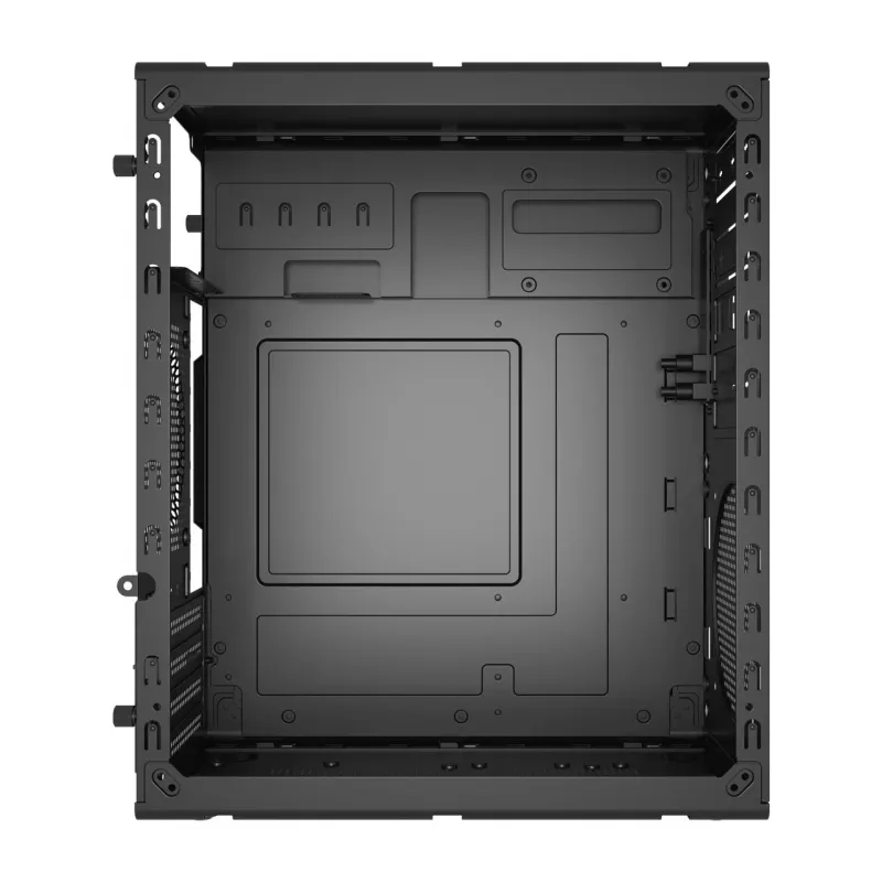 FSP S120-B Case Mini Tower mITX, mATX Melns, Small Form Factor (SFF), PC, Melns, micro ATX, Mini-ITX, SPCC, 16 cm
