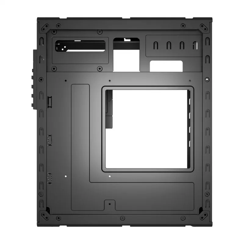 FSP S120-B Case Mini Tower mITX, mATX Melns, Small Form Factor (SFF), PC, Melns, micro ATX, Mini-ITX, SPCC, 16 cm