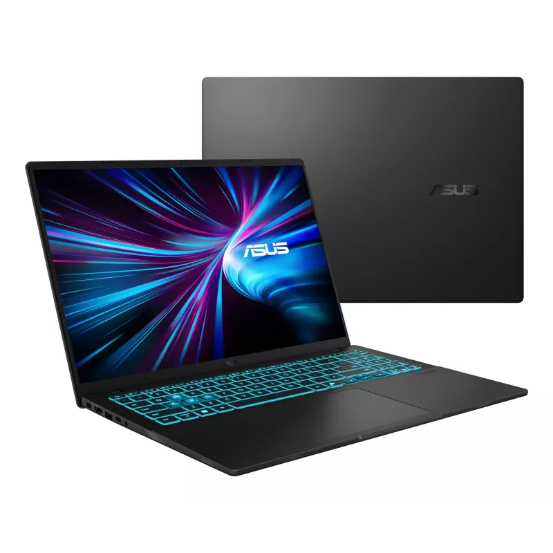 Portatīvais dators ASUS V16 V3607VM-RP040W — 16 collu WUXGA, Intel Core 5 210H, 16 GB DDR5, 1 TB SSD, NVIDIA GeForce RTX 5060, Windows 11 Home, Melns