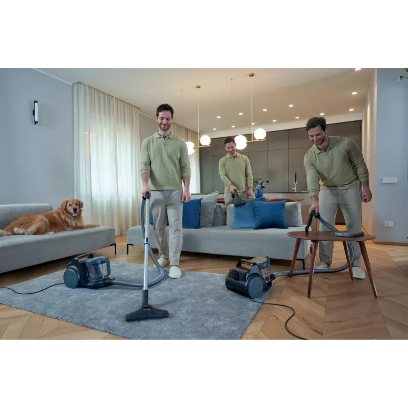 Hoover HP210P 011 2,5 L cilindriskais putekļsūcējs Sausā tīrīšana 800 W Bez maisiņa