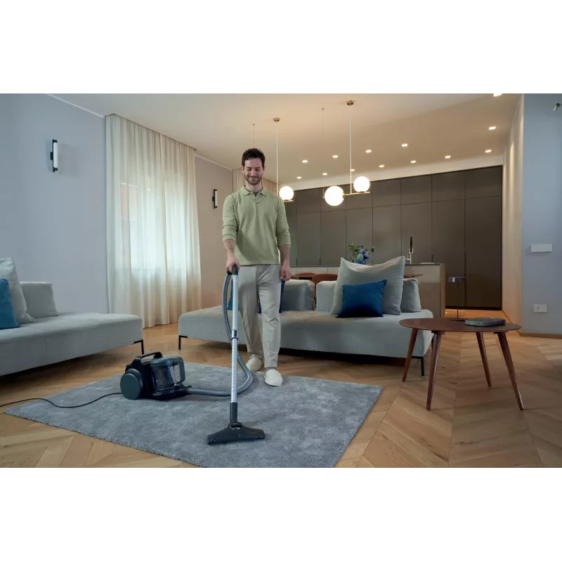 Hoover HP210P 011 2,5 L cilindriskais putekļsūcējs Sausā tīrīšana 800 W Bez maisiņa