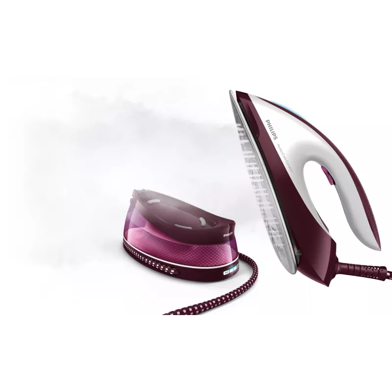 Philips GC7842/40 tvaika gludināšanas stacija 2400 W 1,5 L SteamGlide Plus zole Violeta, Balta
