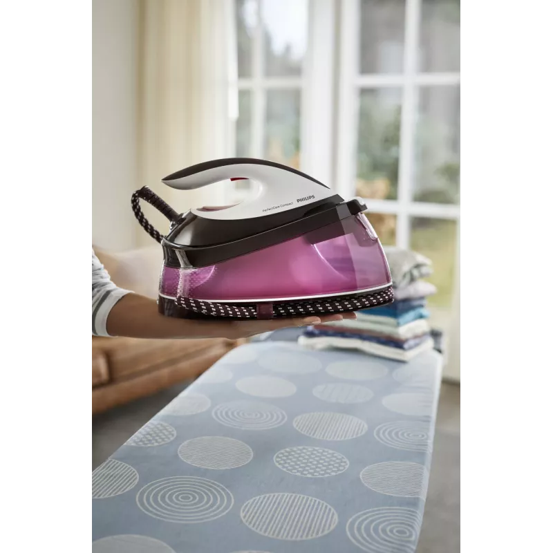 Philips GC7842/40 tvaika gludināšanas stacija 2400 W 1,5 L SteamGlide Plus zole Violeta, Balta