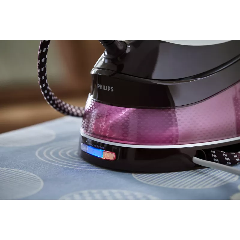 Philips GC7842/40 tvaika gludināšanas stacija 2400 W 1,5 L SteamGlide Plus zole Violeta, Balta