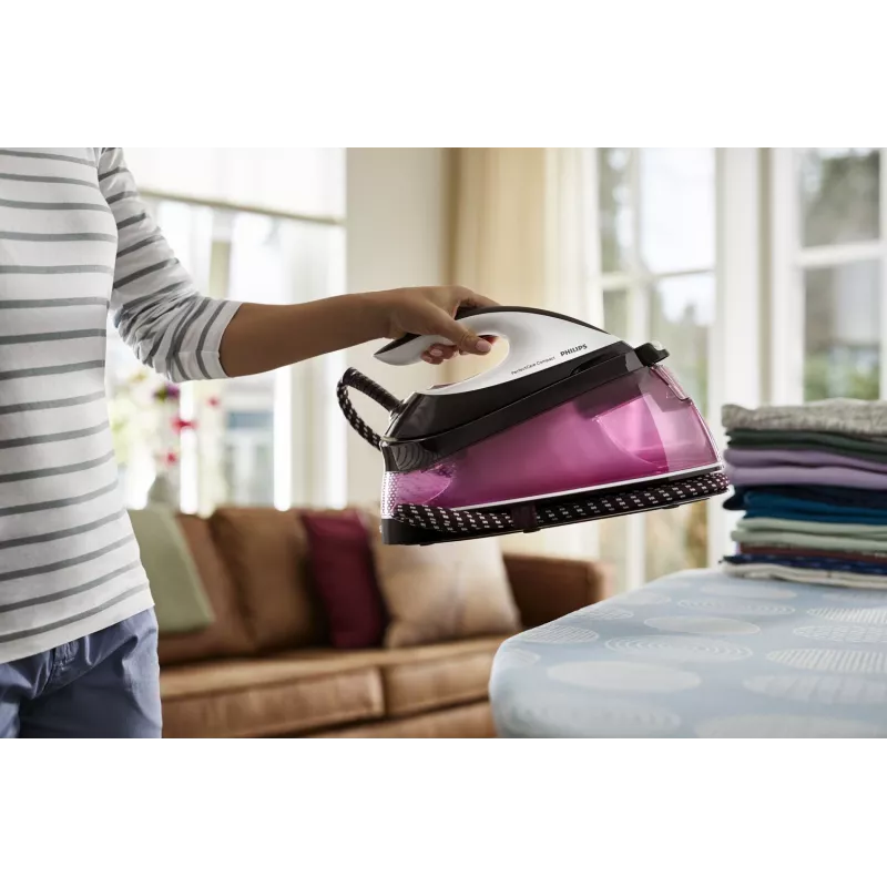 Philips GC7842/40 tvaika gludināšanas stacija 2400 W 1,5 L SteamGlide Plus zole Violeta, Balta