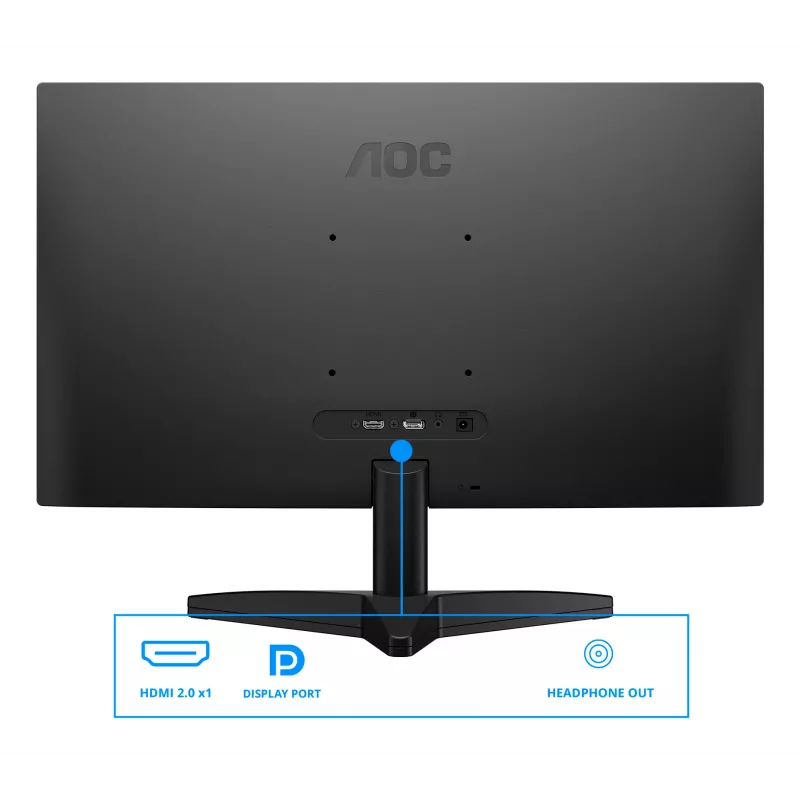 AOC B3 Q24B36X datora monitors 60,5 cm (23,8 collas) 2560 x 1440 pikseļi Quad HD LED melns