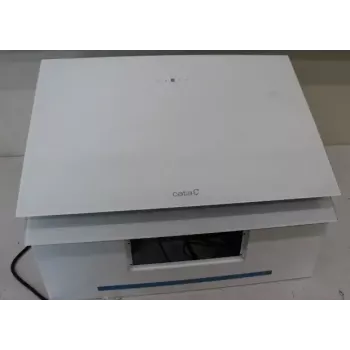 Pie sienas stiprināms tvaika nosūcējs CATA THALASSA PRO 60 GWH, 60 cm, maks. 842 m³/h, LED, elektroniska vadība, balts stikls