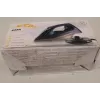 Tvaika gludeklis ETA Kiara ETA127690000, keramikas zole, 2200 W, 220 ml ūdens tvertne, 40 g/min nepārtraukts tvaiks, 90 g/min pastiprinājums, melns