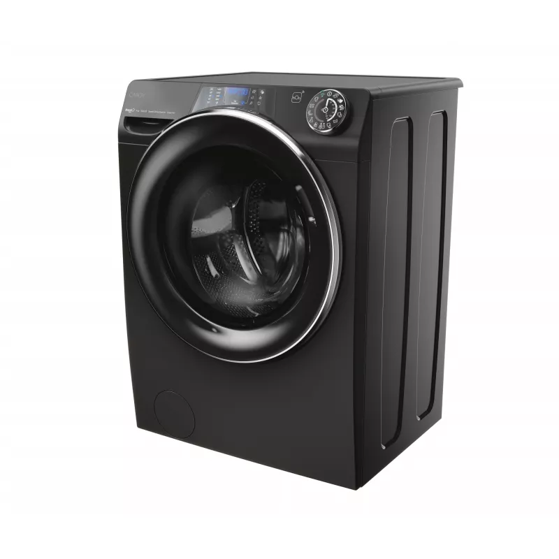 Candy RapidÓ PRO RP 496BWMBCB/1-S veļas mašīna Ielādējama no priekšas 9 kg 1400 RPM Melna