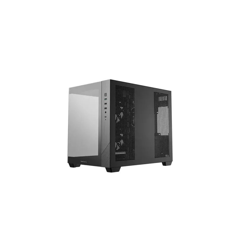 Datorkorpuss DeepCool CG330 3F, mid-tower, melns