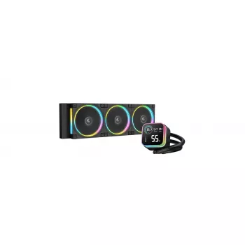 AIO šķidruma CPU dzesētājs DeepCool LQ360 ULTRA ARGB — 360mm radiators, ARGB apgaismojums, saderīgs ar Intel/AMD