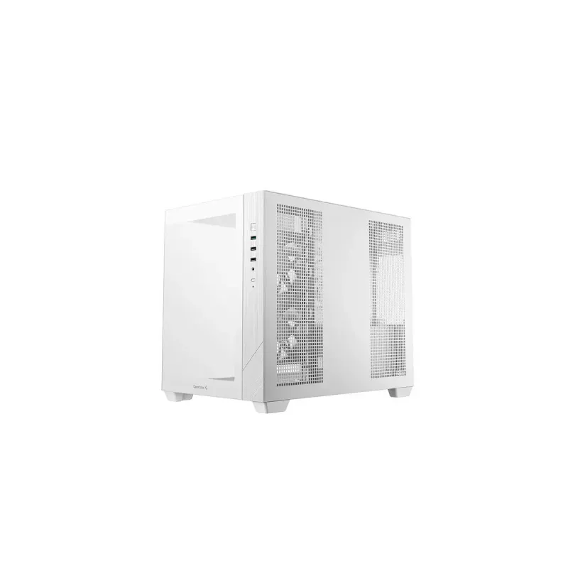 PC korpuss DeepCool CG330 3F balta — Vidēja torņa ATX šasija, balta
