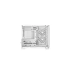 PC korpuss DeepCool CG330 3F balta — Vidēja torņa ATX šasija, balta
