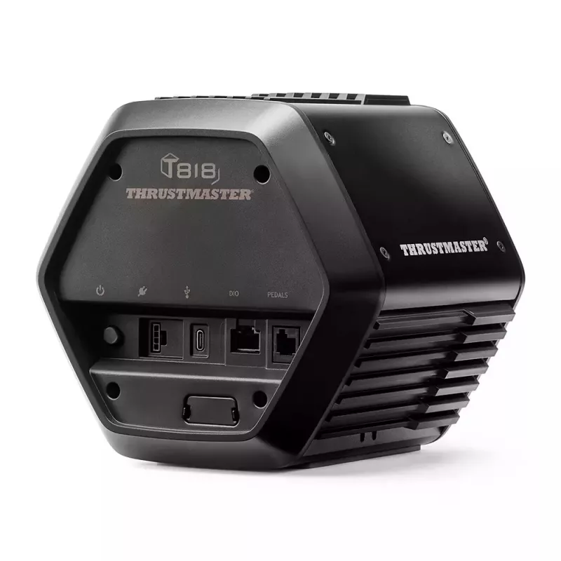 Sacīkšu stūres bāze Thrustmaster T818 Melns EDITION — 10 N·m maksimālais griezes moments, melna, 192×224×180 mm