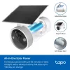 TP-Link Tapo Enhanced AI Solar Security Camera Ultra, bezvadu, lodes tipa, Wi-Fi, ārējā, 850 nm, 512 GB