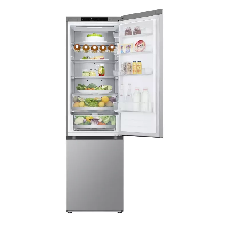 LG GBV7280CPY.APYQEUR ledusskapis-saldētava Brīvi stāvošs 387 L Nerūsējošais tērauds