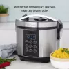 Multivārāmais katls Tristar RK-6132 — 1.5 L, 500 W, 7 auto programmas, LCD, nerūsējošais tērauds/melns
