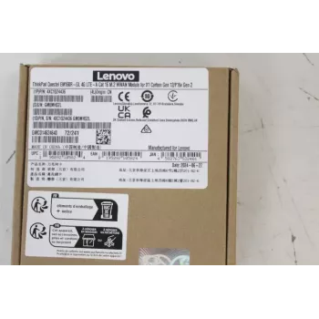 WWAN M.2 modulis Lenovo ThinkPad Quectel EM160R-GL 4G LTE-A Cat 16 priekš X1 Carbon Gen 12 / P16v Gen 2 (42×30×2.3 mm)