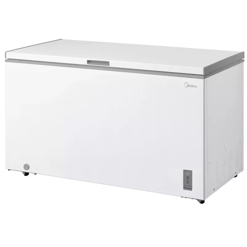 Midea MDRC564FZE01 lādes saldētava — brīvstāvoša, 418 L neto ietilpība, balta
