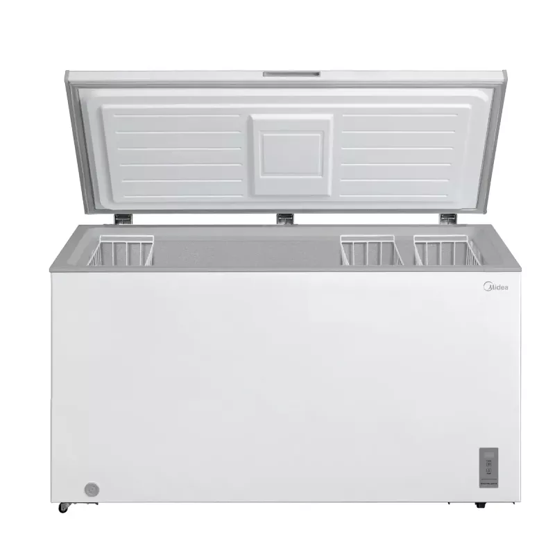 Midea MDRC564FZE01 lādes saldētava — brīvstāvoša, 418 L neto ietilpība, balta
