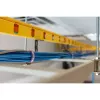 Pašlīmējoša nepārtraukta printera etiķete Brady M21-750-414 — 1,9 cm augstums, melns uz balta