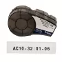 Pašlīmējoša nepārtraukta printera etiķete Brady M21-750-414 — 1,9 cm augstums, melns uz balta