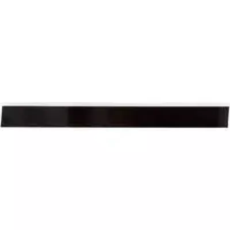 Pašlīmējošā printera etiķete Brady 139742 — akrils/vinils, 1,27 cm × 6,4 m, melns uz balta