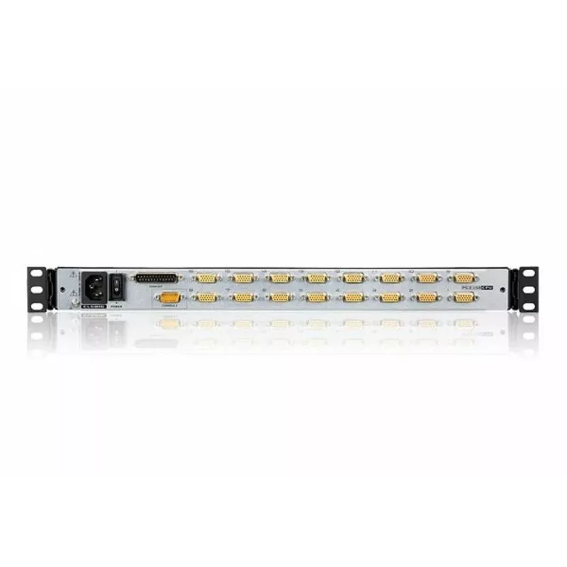 ATEN CL5816N-ATA-EG statīva konsole 48,3 cm (19 collas) Melns 1U