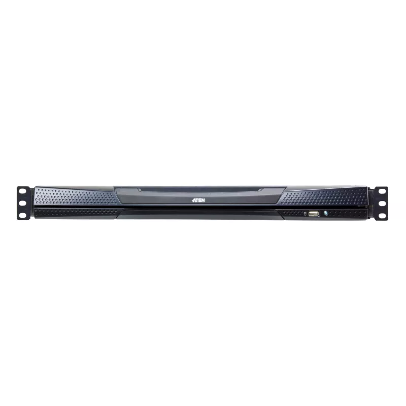 ATEN KL1516AIM plaukta konsole 43,2 cm (17 collas) 1280 x 1024 pikseļi Metāls Melns 1U