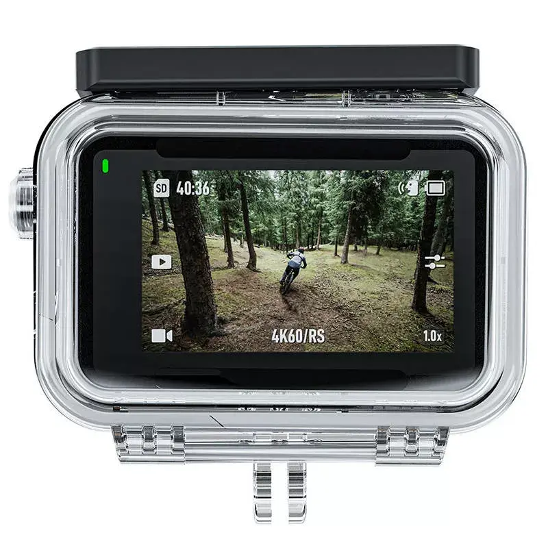 Telesin ūdensnecaurlaidīgais korpuss DJI Action 3 – aizsargapvalks Action3 kamerai