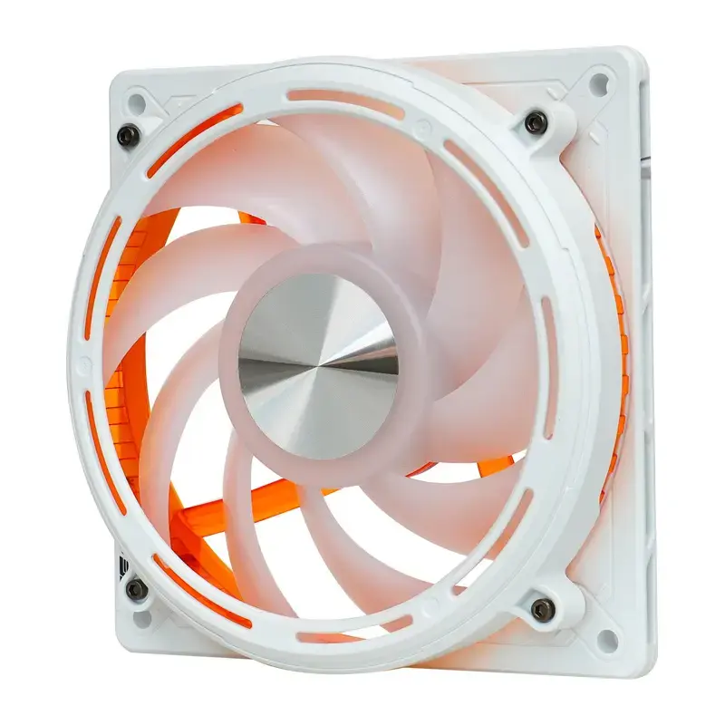 Dzesēšanas ventilators Darkflash DE8 (balts) — viens korpusa ventilators