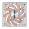 Dzesēšanas ventilators Darkflash DE8 (balts) — viens korpusa ventilators