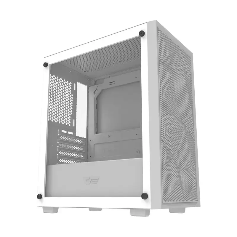 Datora korpuss, Darkflash M305 Mesh, ATX, balts