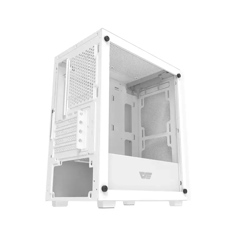 Datora korpuss, Darkflash M305 Mesh, ATX, balts