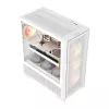 Computer case Darkflash AIRNOVA (balta) with 3 preinstalled fans