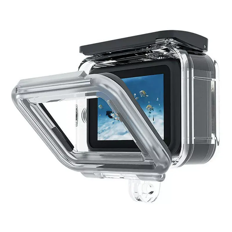 Aizsargmaciņa komplekts Telesin GoPro Hero 12/11/10/9 – cietā apvalka un silikona pārvalka komplekts