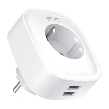 Viedā WiFi kontaktligzda Gosund SP112-M ar 2x USB — divu gabalu komplekts