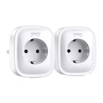 Viedā WiFi kontaktligzda Gosund SP112-M ar 2x USB — divu gabalu komplekts